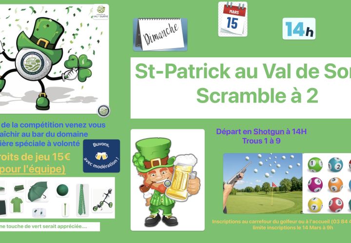 Venez fêter la Saint Patrick au Val de Sorne